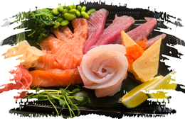 Sashimi na talerzu: Tuńczyk 100g