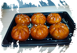 BAOZI: VEGE smażone warzywa - 6 szt. 