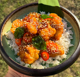Kurczaczki Karaage Słodko-Kwaśne Teriyaki